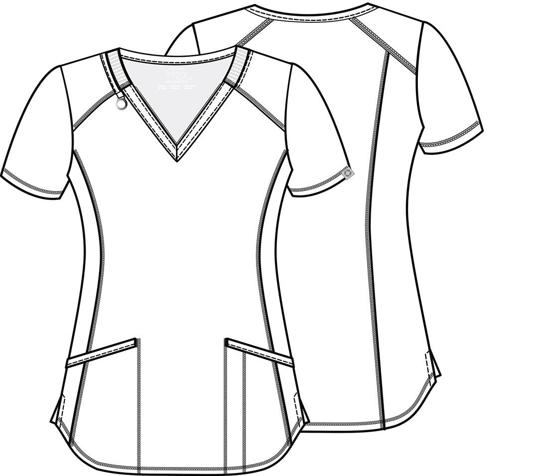 Infinity V-Neck Top - Image 5