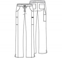 EDS Essentials Mid Rise Straight Leg Drawstring Pant