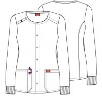Snap Front Warm-Up Jacket