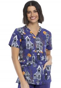 Prints V-Neck Top