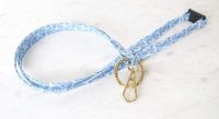 Mary Square Lanyard with Keyring