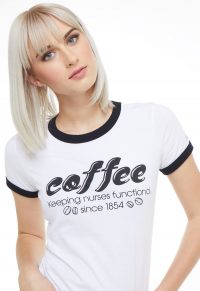 Nurseonality Short Sleeve Ringer Tee