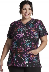 Prints V-Neck Top