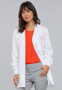 32″ Lab Coat with Knitted Cuffs