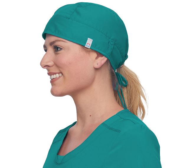 Cherokee Unisex Scrub Hat with Side Snap Tabs - Image 7