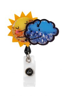Koi Shaker Retractable ID Badge Reel