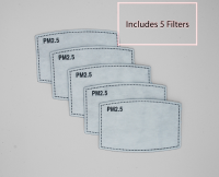 Replacement PM2.5 Filters – 5 pack