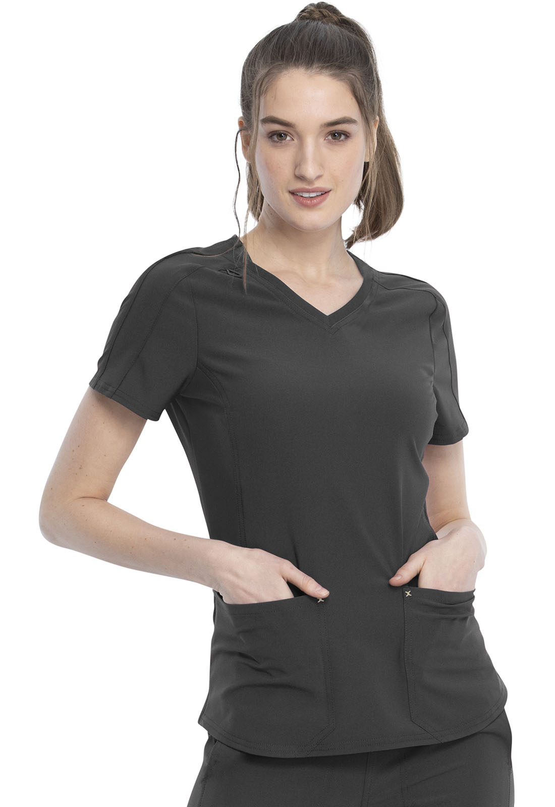 Katie Duke V-Neck Top - Image 5