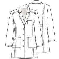 WW Revolution Tech Women’s 36″ Antimicrobial and Fluid Barrier Lab Coat