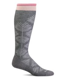 Sockwell Full Floral 15-20mmHg Wide Calf Graduated Compression Socks