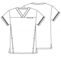 Men’s Licensed V-Neck Top