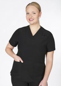 The DeeDee Stretch V-Neck Top