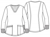 WW Revolution Tech Long Sleeve V-Neck Top