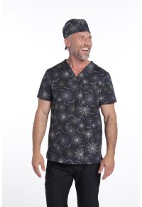 Cherokee Prints Unisex Scrub Hat with Side Snap Tabs