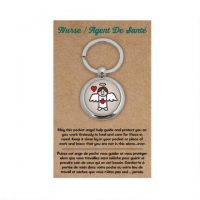 Nurse Pocket Angel Keyring