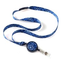 Details Ribbon Lanyard with Badge Reel