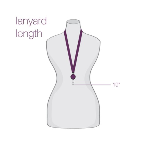 Details Ribbon Lanyard with Badge Reel - Image 2