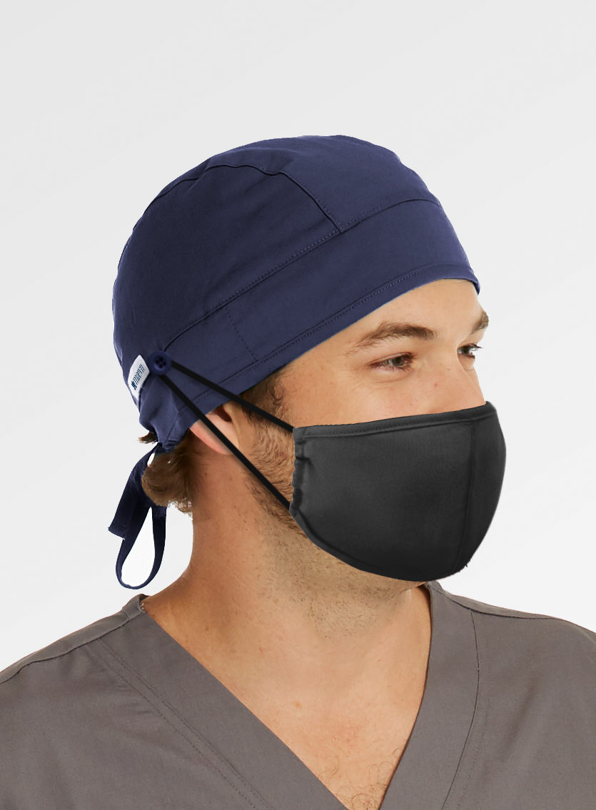 Maevn Unisex Scrub Hat with Buttons 
