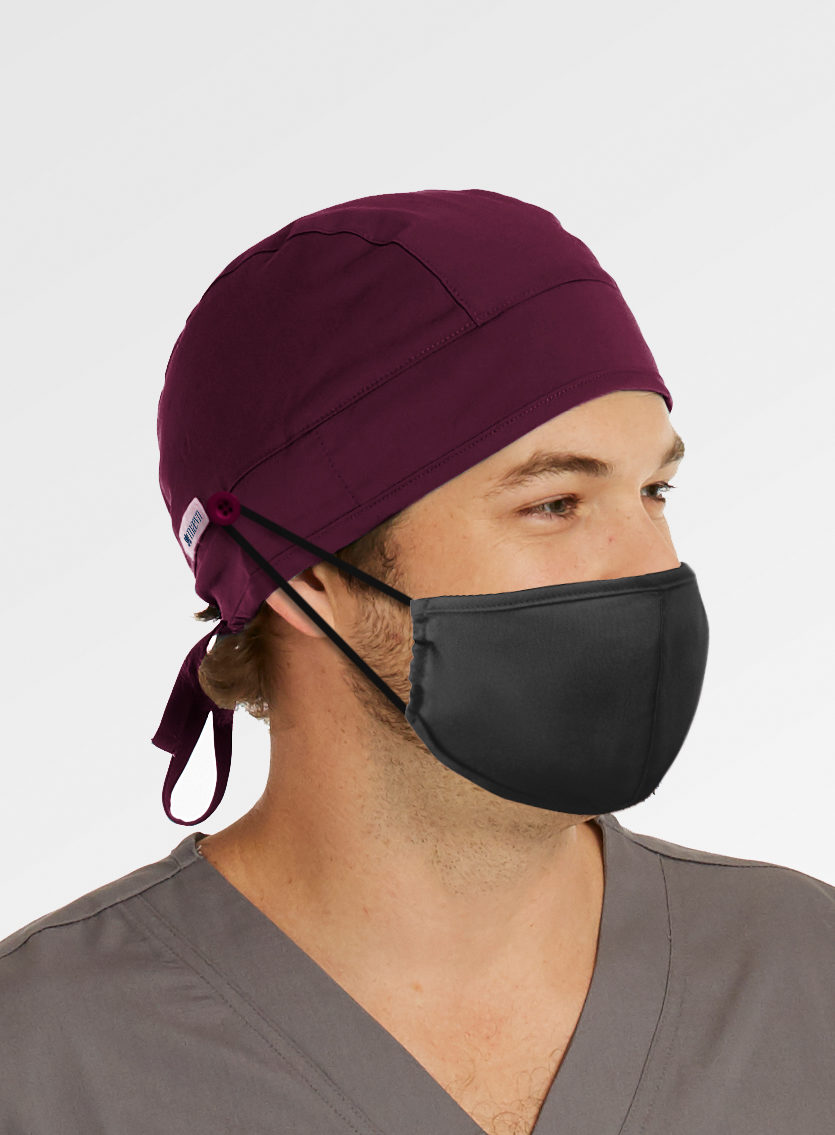 Maevn Unisex Scrub Hat with Buttons