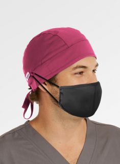 Maevn Unisex Scrub Hat with Buttons - Image 3