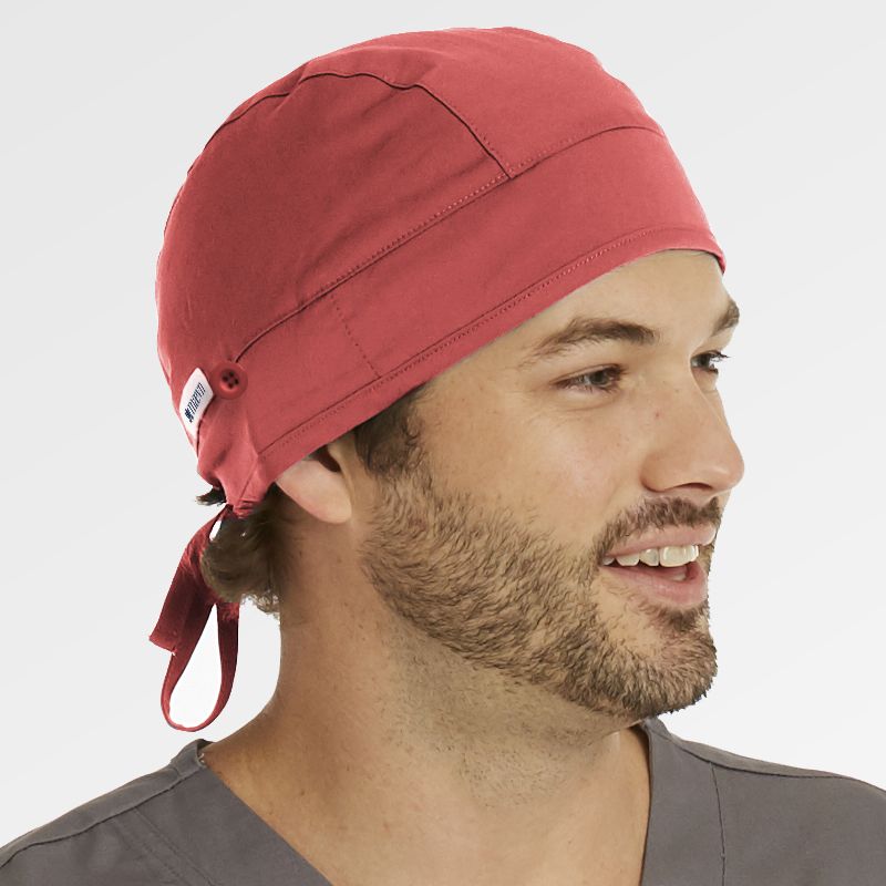 Maevn Unisex Scrub Hat with Buttons - Image 4