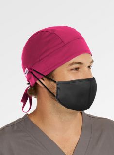 Maevn Unisex Scrub Hat with Buttons - Image 5