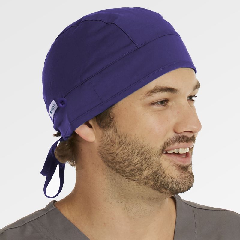 Maevn Unisex Scrub Hat with Buttons - Image 9