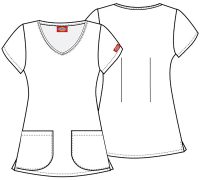 Prints V-Neck Top