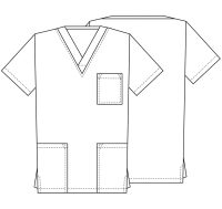 Unisex Licensed V-Neck Top