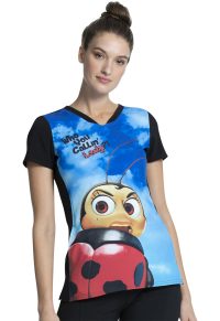 Licensed V-Neck Top