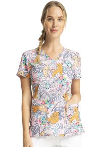 Licensed V-Neck Top