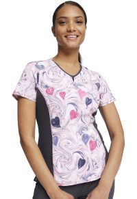 iFlex Knit Inset V-Neck Top