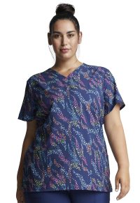 Prints V-Neck Top