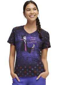 Special Edition Licensed V-Neck Print Top