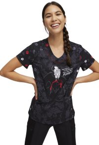 Special Edition Licensed V-Neck Print Top