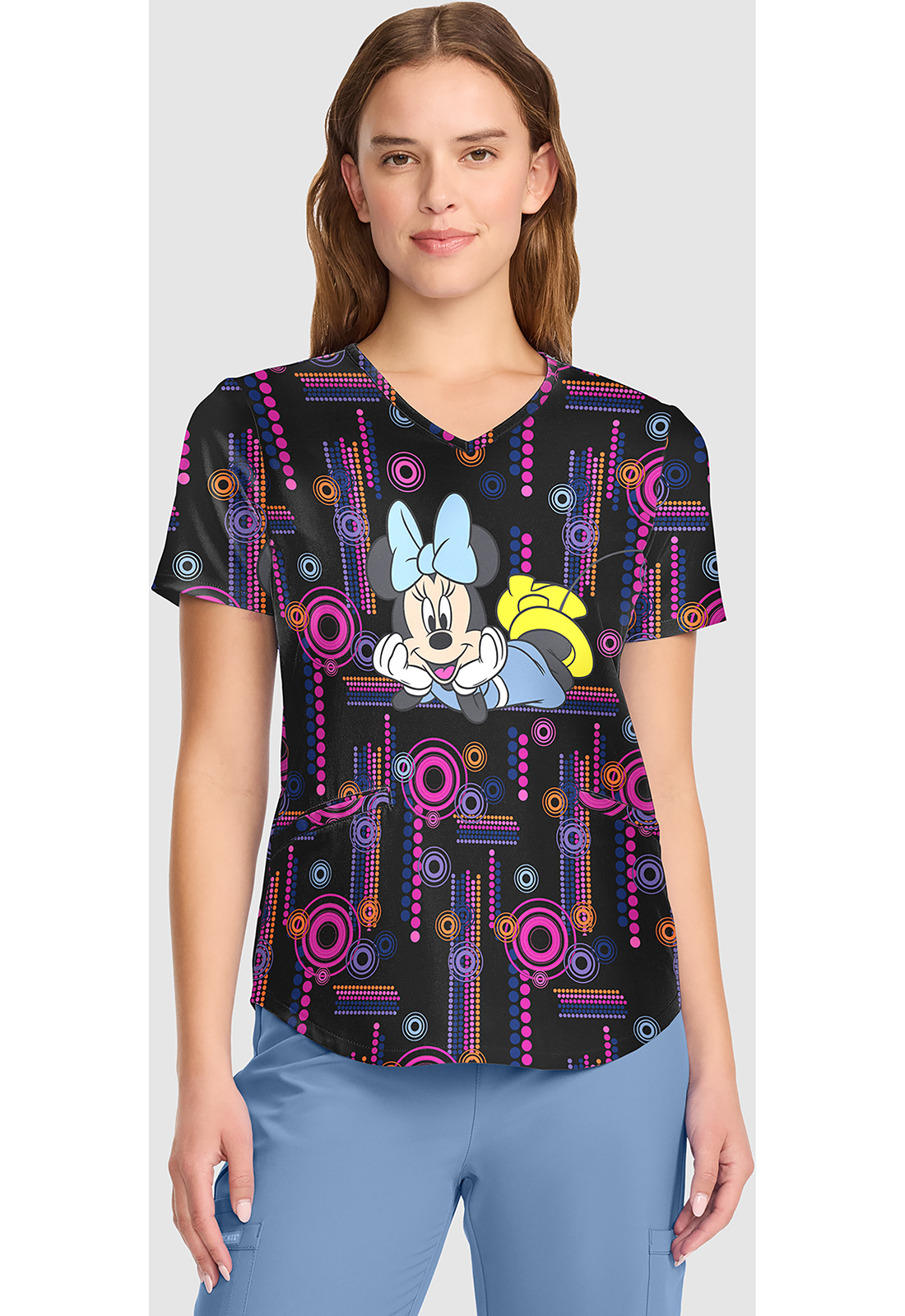 Licensed V-Neck Top