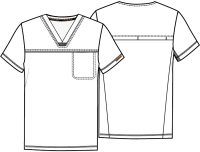 Men’s FORM Chest Pocket V-Neck Top