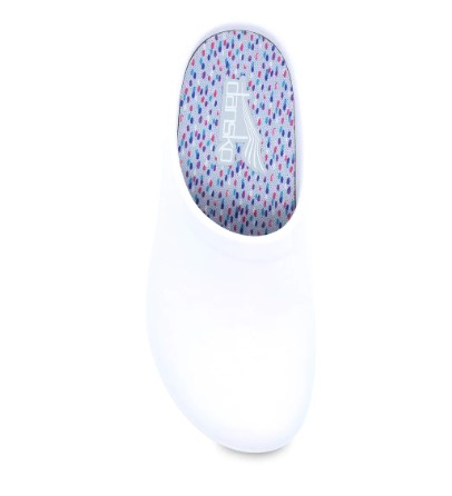 Kaci EVA Molded Full Heel Slip Resistant Clog White
