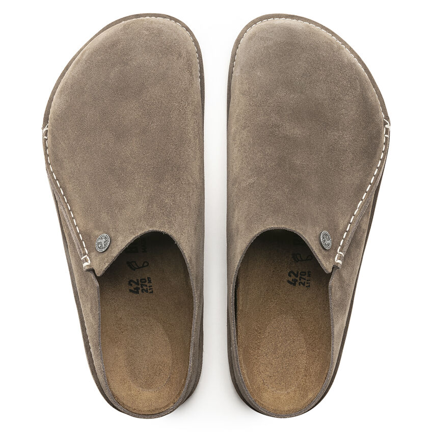 Zermatt 365 Gray Taupe Suede