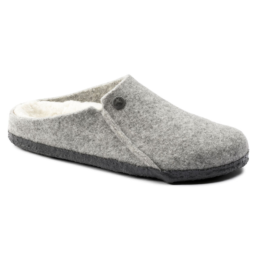 Zermatt Shearling Light Gray Wool Felt