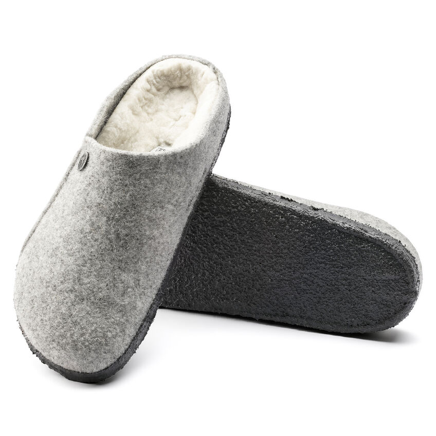 Zermatt Shearling Light Gray Wool Felt