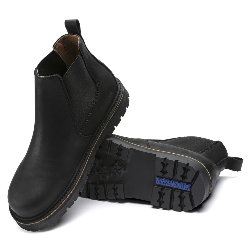 Stalon II Black Nubuck Leather - Image 3