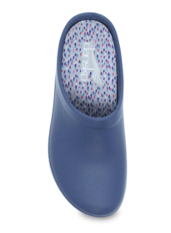 Kaci EVA Molded Full Heel Slip Resistant Clog Blue