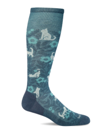 Sockwell Cat-Pestry 15-20mmHg Graduated Compression Socks