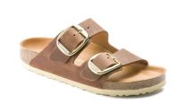 Arizona Big Buckle Cognac Oiled Leather NARROW