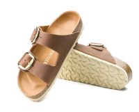 Arizona Big Buckle Cognac Oiled Leather NARROW