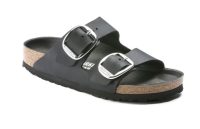 Arizona Big Buckle Black Oiled Leather NARROW