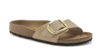 Madrid Big Buckle Sandcastle Nubuck Leather NARROW