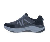 Poppy Navy Suede