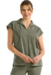 Purple Label Jazz Tuckable Collared Top